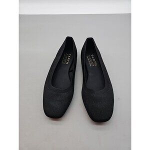 Taryn Rose Ballet Flats Black Cloth Size 7.5
